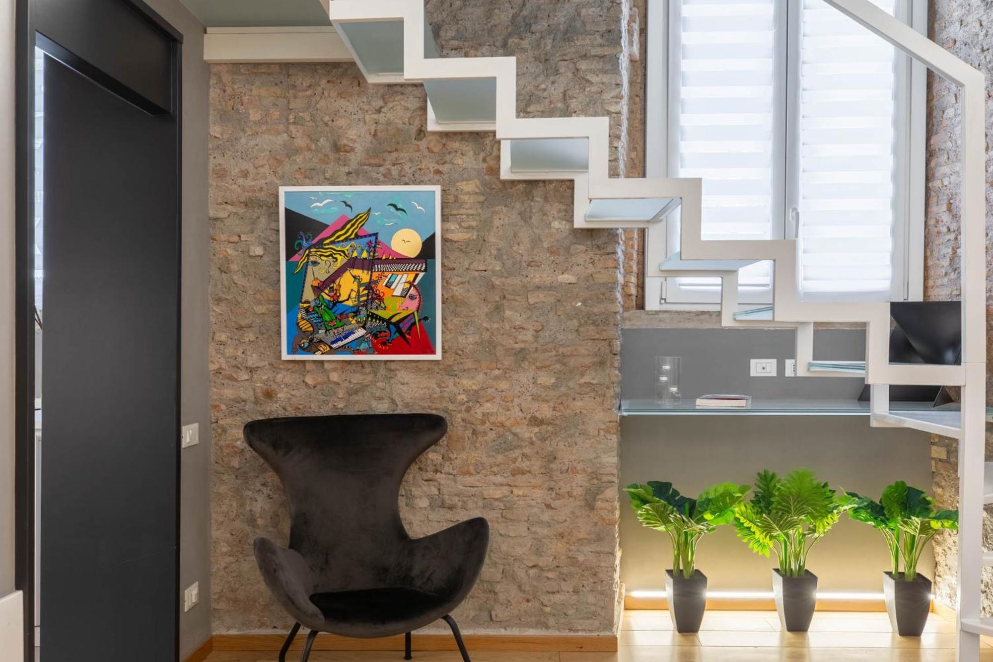 Apartament Iflat Glass And Stone Loft Rzym Zewnętrze zdjęcie